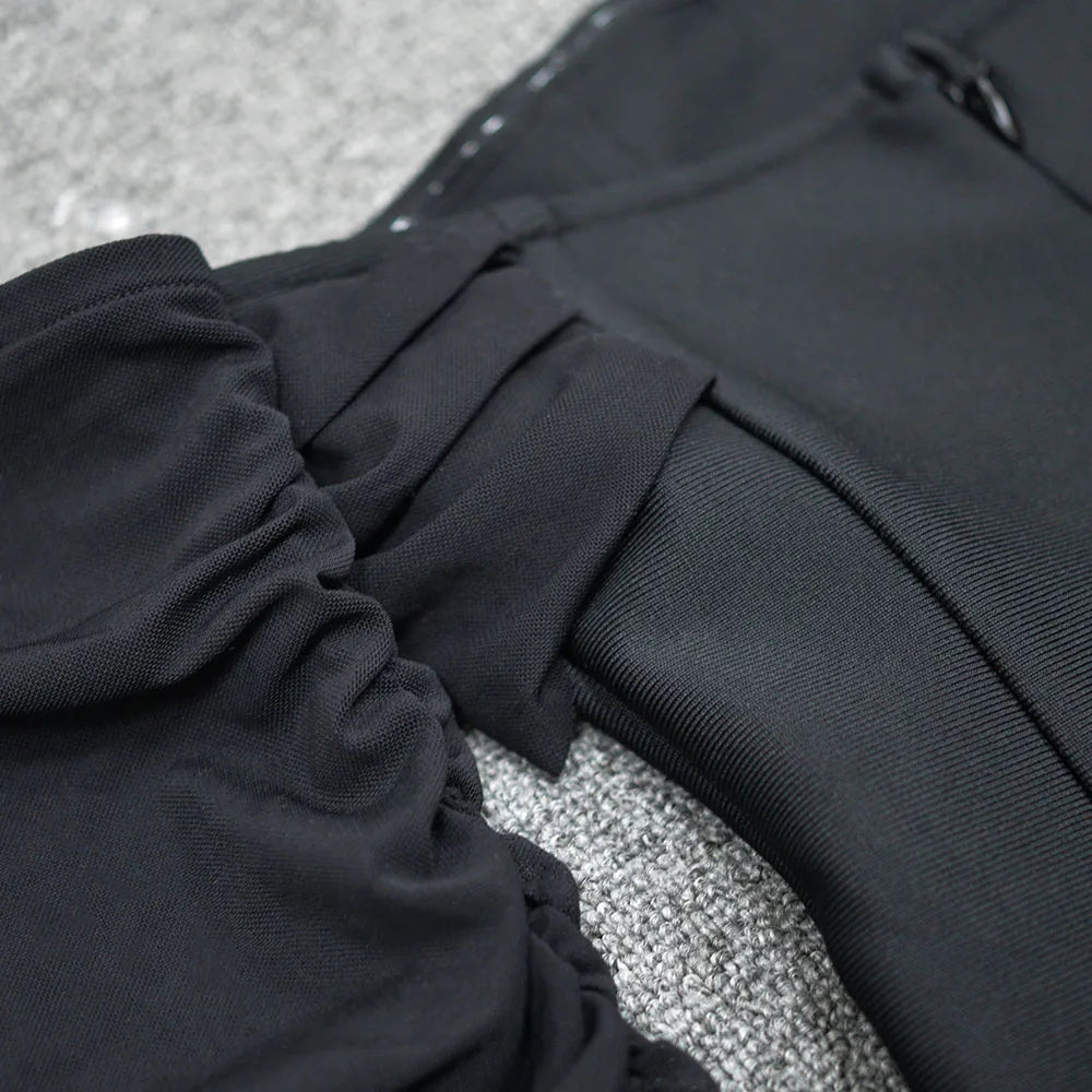 Off Shoulder Bandage Dress Women Lace Mesh Belt Midi Party