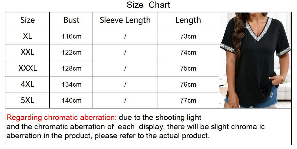 Plus Size Casual Women's V Neck T Shirts for Effortless Style and Comfort
