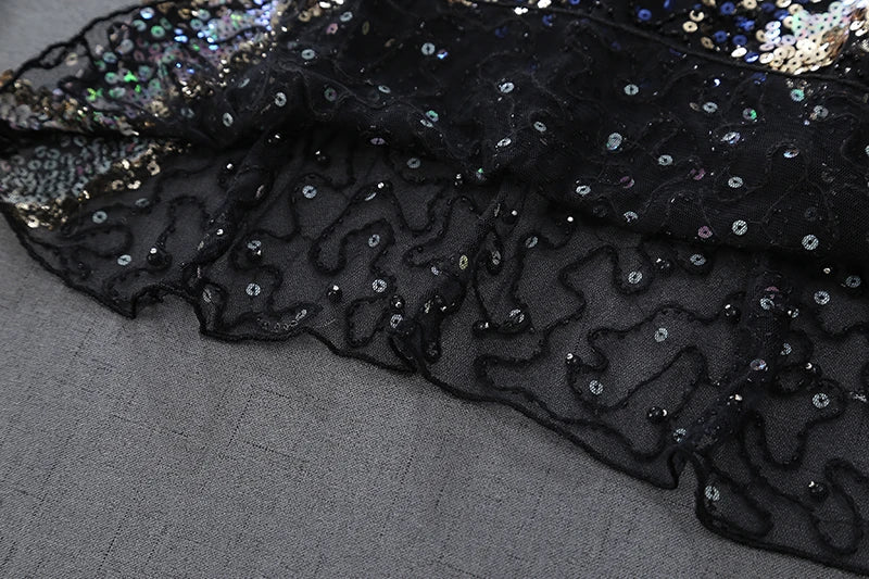 Sequin Top For Women Long Sleeve Silver Gold Shirt Party