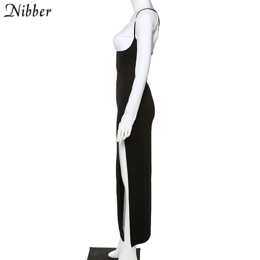 Black Sexy Cami Dress for Party and Beach Vacation