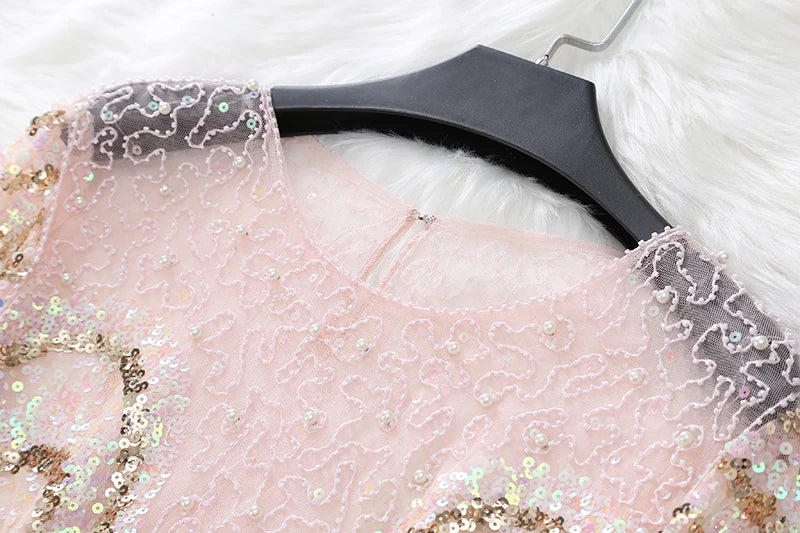 Sequin Top For Women Long Sleeve Silver Gold Shirt Party