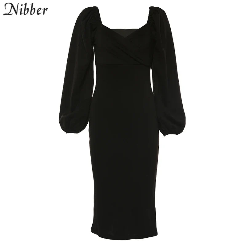 Sexy V Neck Off Shoulder Bodycon Dress For Women Clubwear