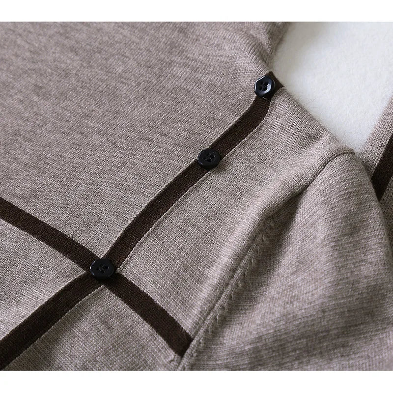 Cozy 2 Piece Knitted Sweater Set for Women Long Sleeve Pullover and Wide Leg Pants Warm Autumn Winter Knitwear Tracksuit