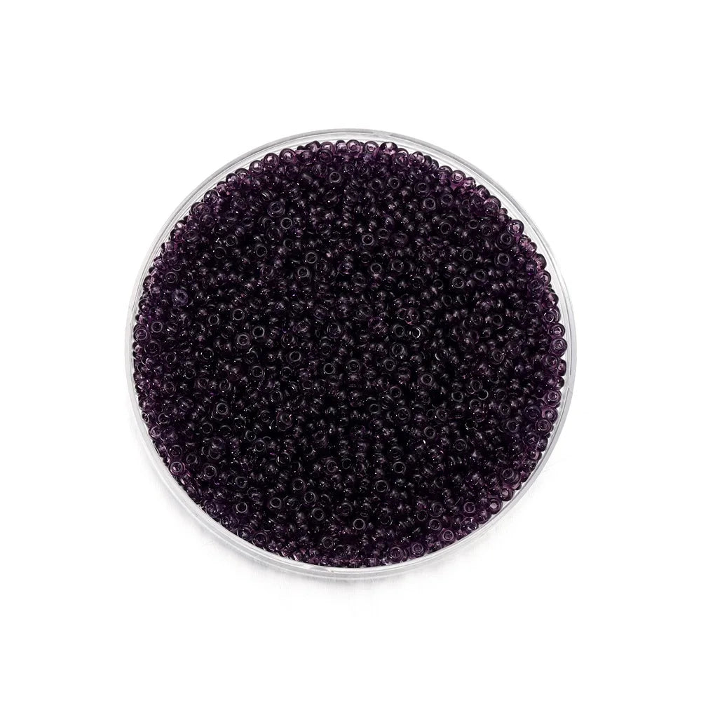 2mm Transparent Color Czech Glass Seed Beads 1000 to 1800 Pcs Round Loose Beads for DIY Jewelry Making Bracelet and Earring Accessories