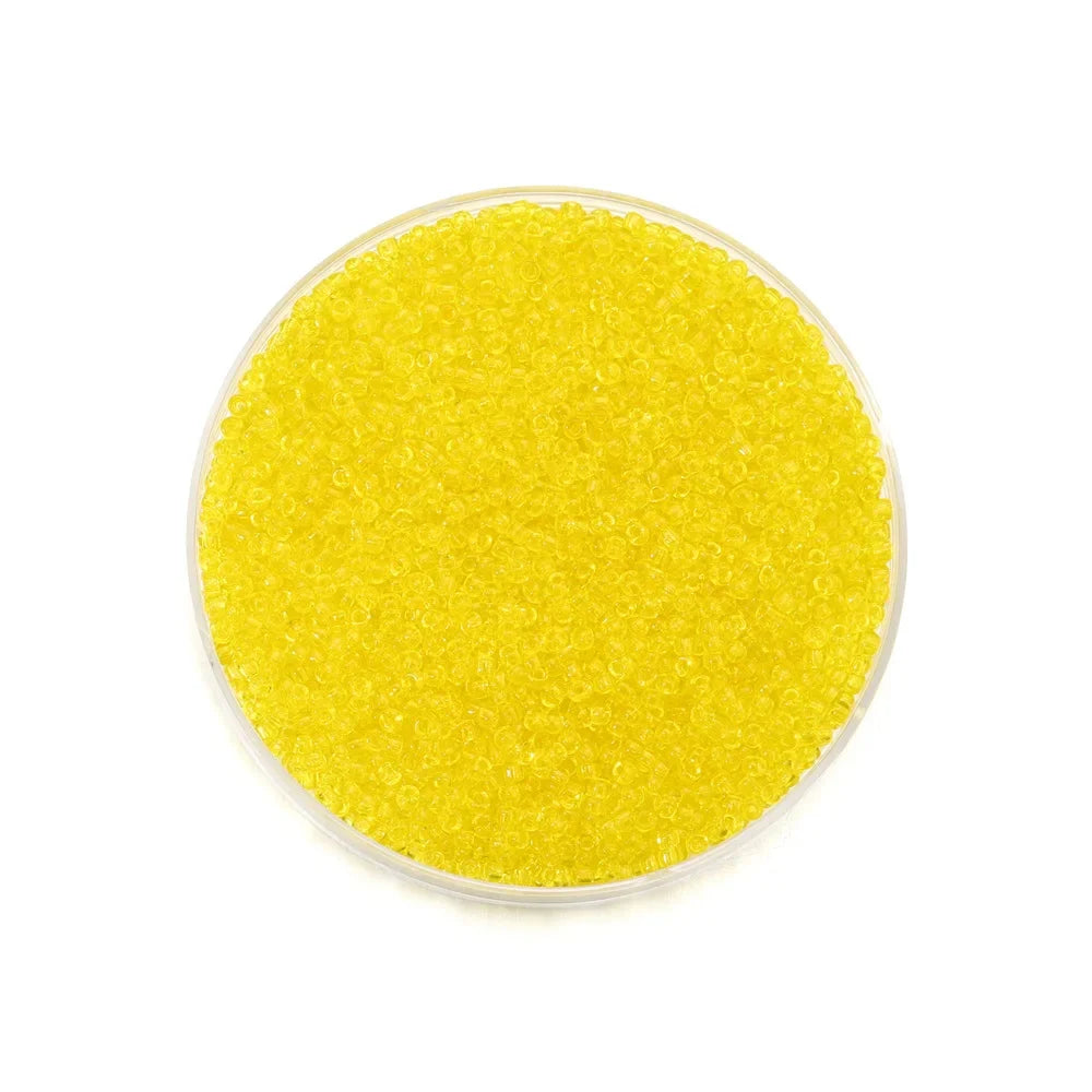 2mm Transparent Color Czech Glass Seed Beads 1000 to 1800 Pcs Round Loose Beads for DIY Jewelry Making Bracelet and Earring Accessories