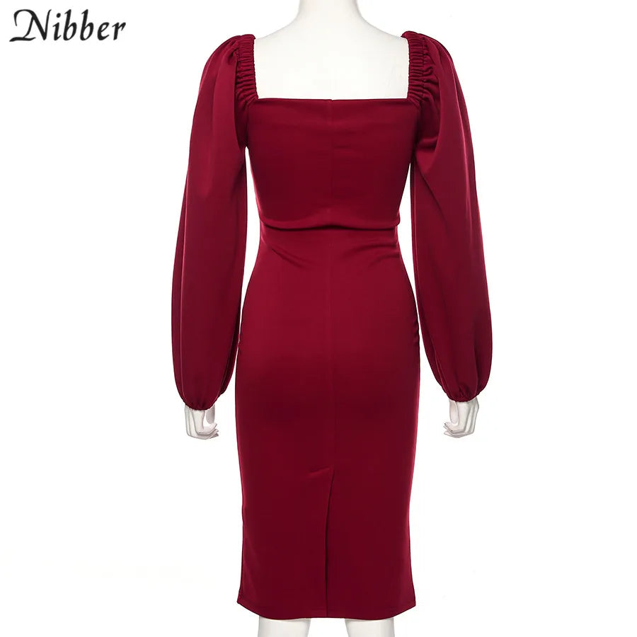 Sexy V Neck Off Shoulder Bodycon Dress For Women Clubwear
