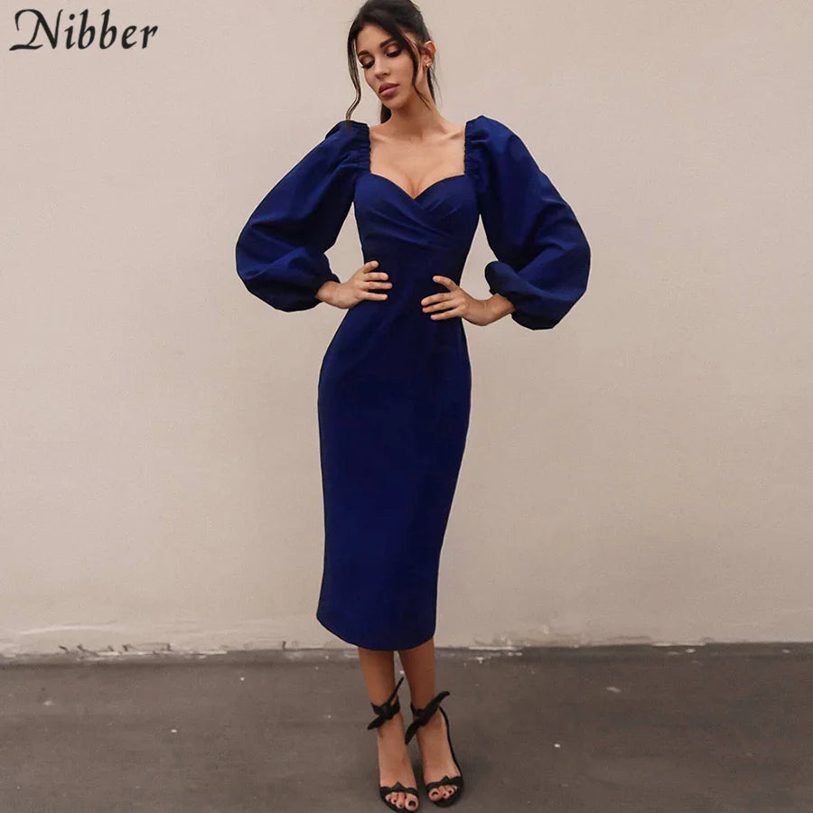 Sexy V Neck Off Shoulder Bodycon Dress For Women Clubwear