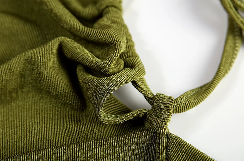 Sexy Strapless Dress Hang Neck Summer Fashion Style