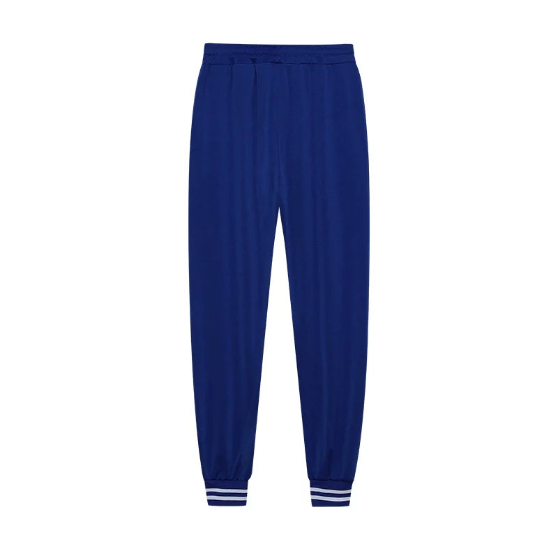 Women's Stitching Baseball Jacket Two-Piece Sports Suit