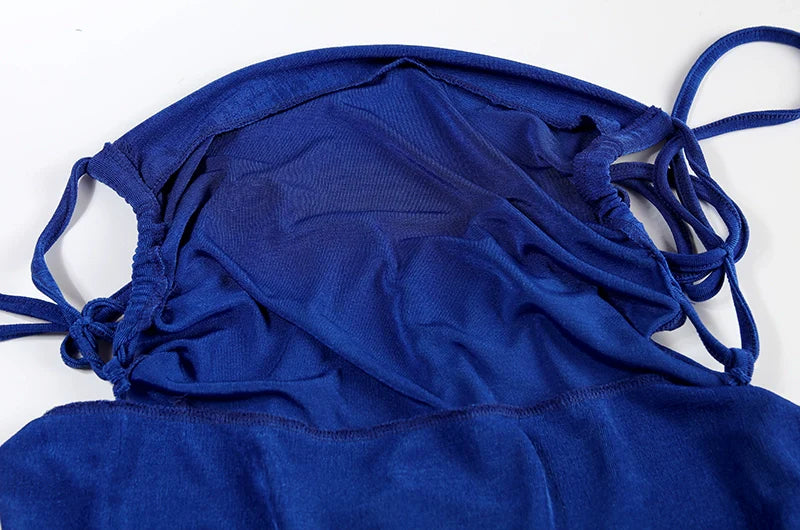 Sexy Strapless Dress Hang Neck Summer Fashion Style