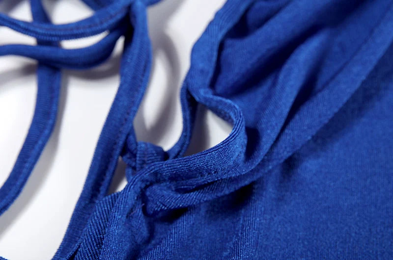 Sexy Strapless Dress Hang Neck Summer Fashion Style