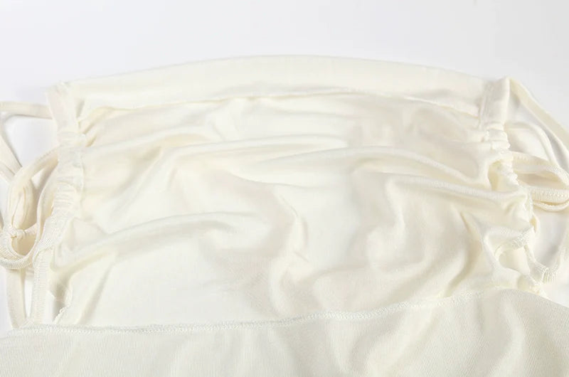 Sexy Strapless Dress Hang Neck Summer Fashion Style