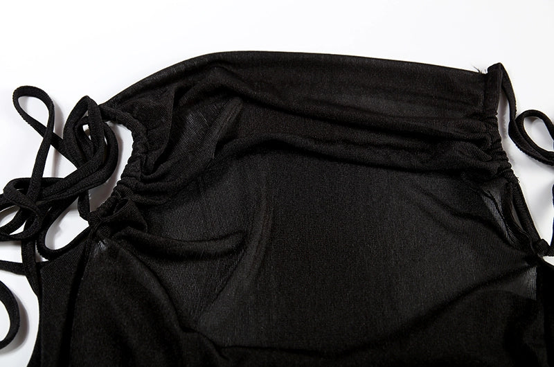 Sexy Strapless Dress Hang Neck Summer Fashion Style