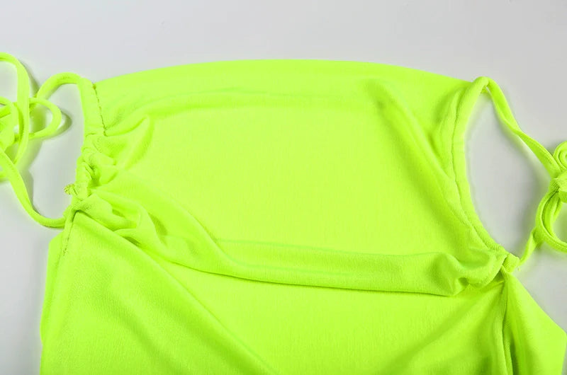 Sexy Strapless Dress Hang Neck Summer Fashion Style