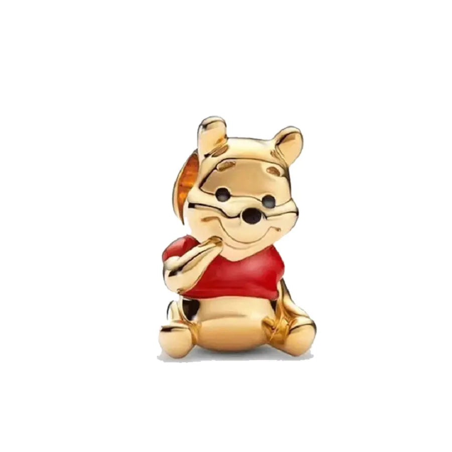 925 Sterling Silver Disney Pendant Beads for DIY Bracelets Perfect Women's Fashion Gift