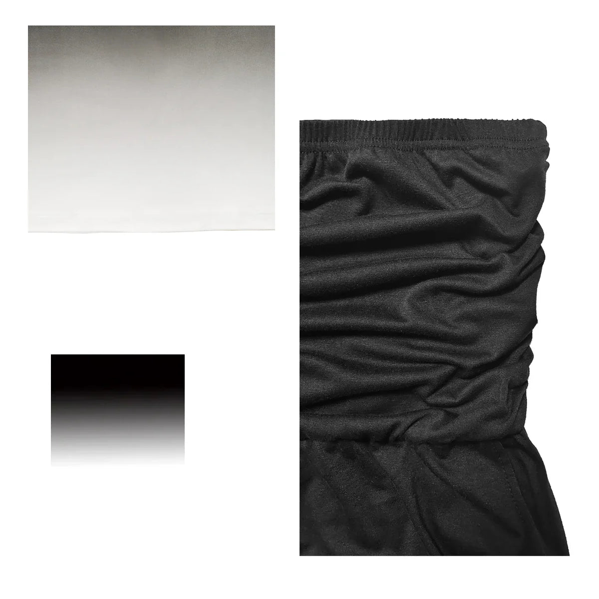 Strapless Maxi Dress With Pockets Off Shoulder Pleated