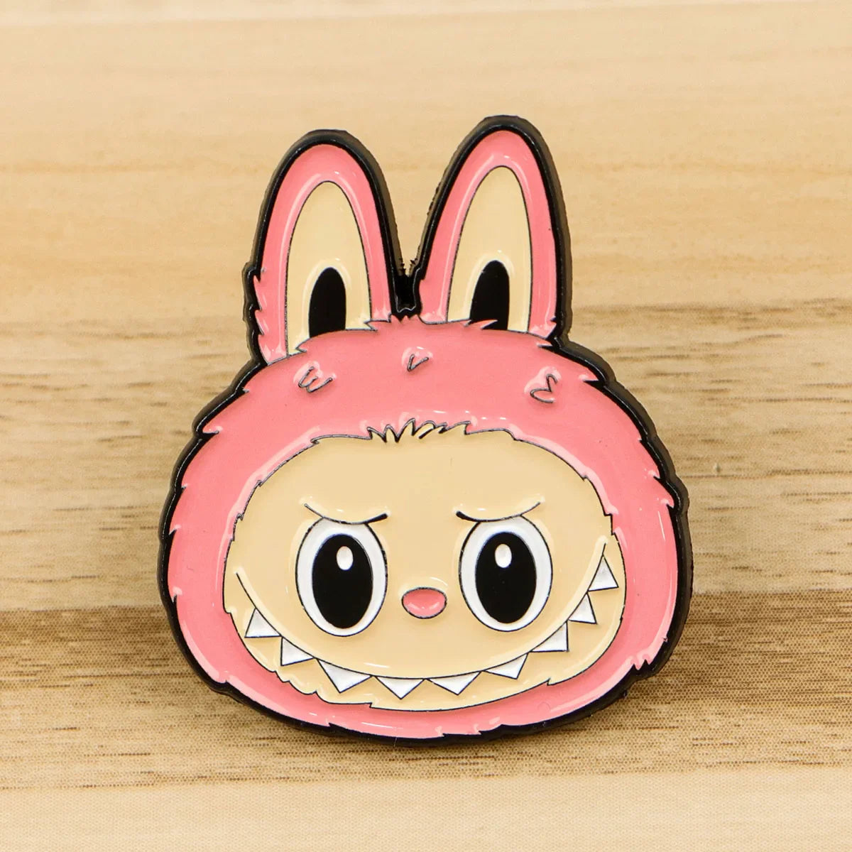 Cute Monster Enamel Pins for Cartoon Anime Lovers - Genie Pin Badge for Backpacks, Lapel Brooch, and Fashion Accessories