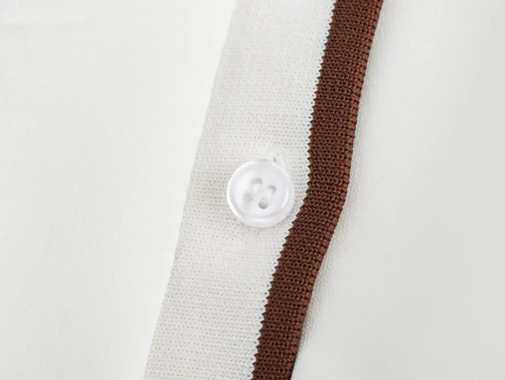 Patchwork Pleated Mini Dress With Short Sleeve Print