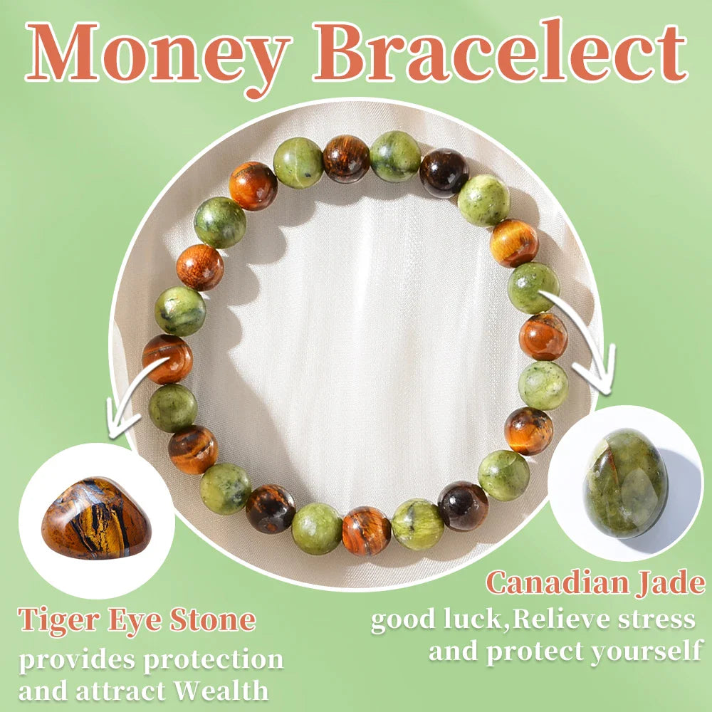 Prosperity and Abundance Healing Bracelet for Relaxation and Success Enhancement