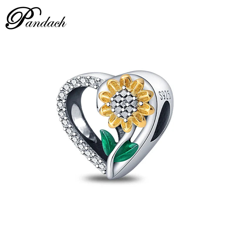 925 Sterling Silver Luminous Firefly Bulb Star Charms Pendants for DIY Bracelet Jewelry