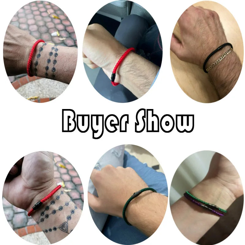 Grade A Lucky Red Thread Bracelet for Men and Women Magnetic Couple Bracelet for Wealth and Prosperity