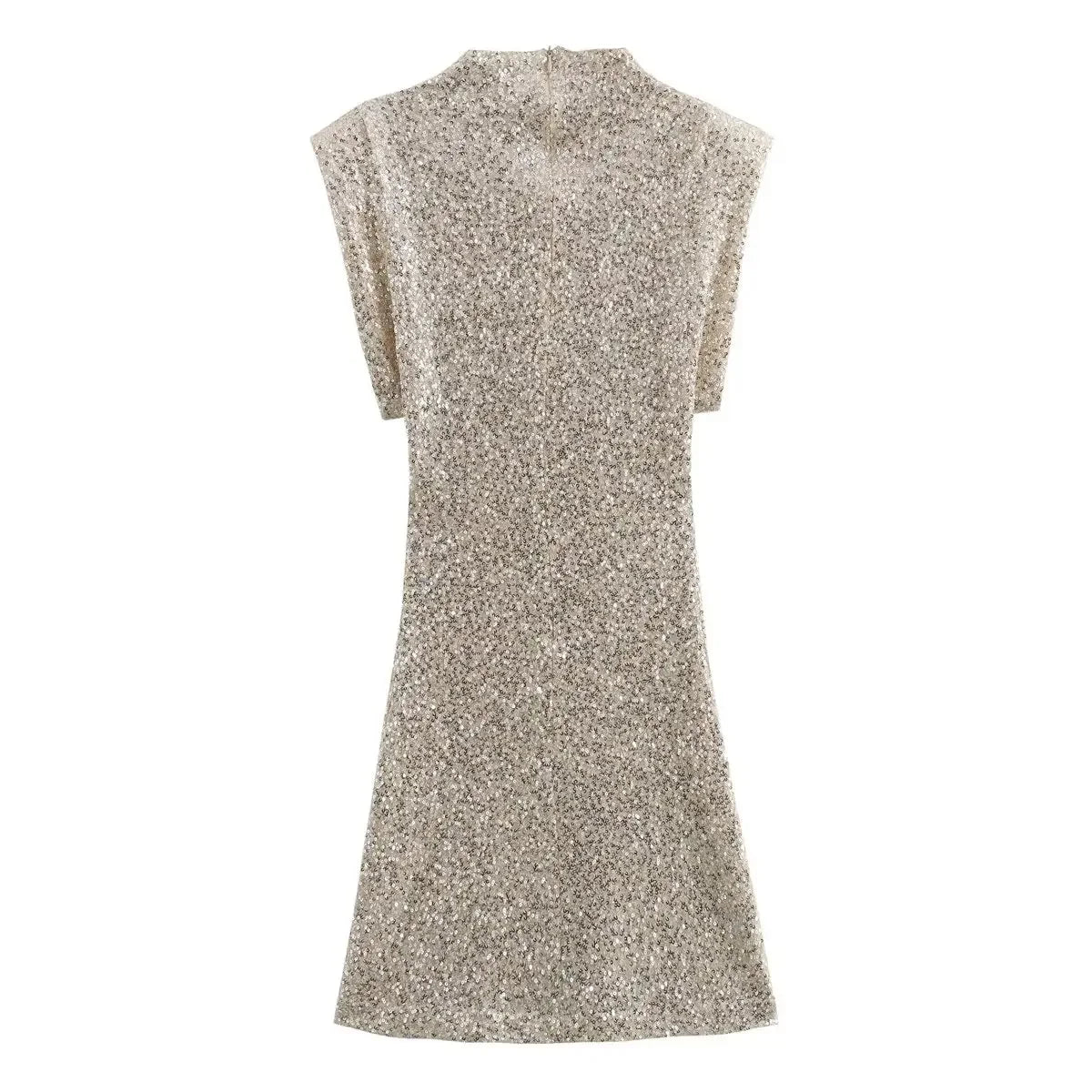 Sequin Party Dress Women Short Tight Mini Dress Summer