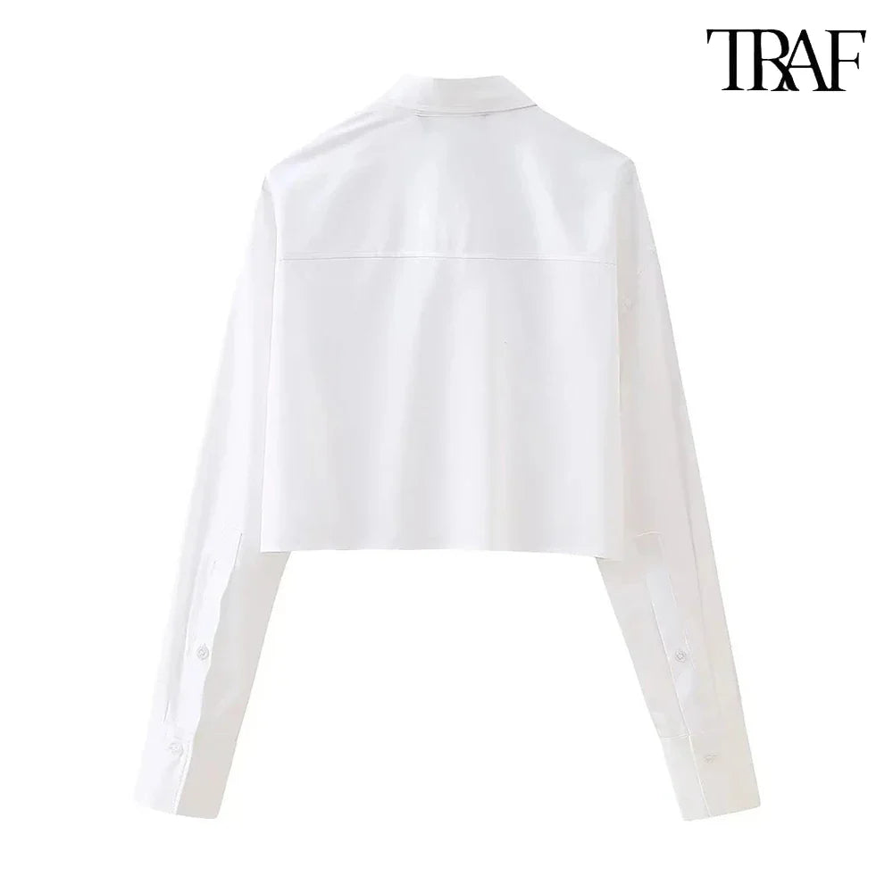 Women's Casual Streetwear Single Breasted Flip Lapel Shirt Solid Color Comfortable Commuter Top