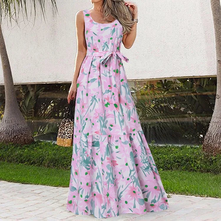 Summer Banquet Dress For Women Long Elegant Classic Gown