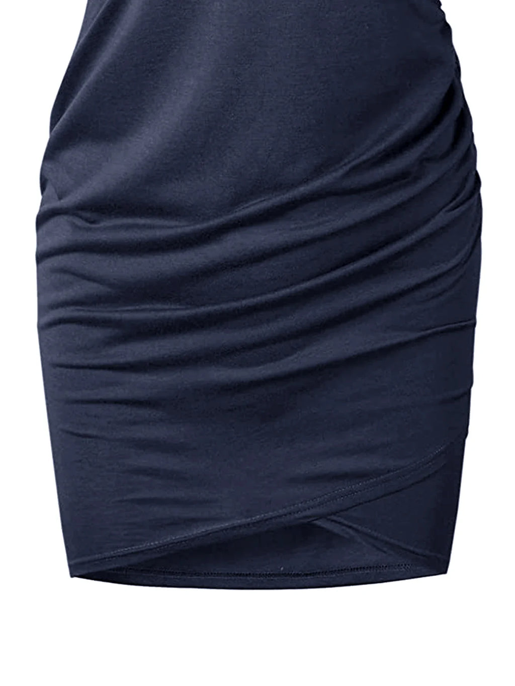 Solid Color Knee Length Sleeveless Summer Skirt For Women