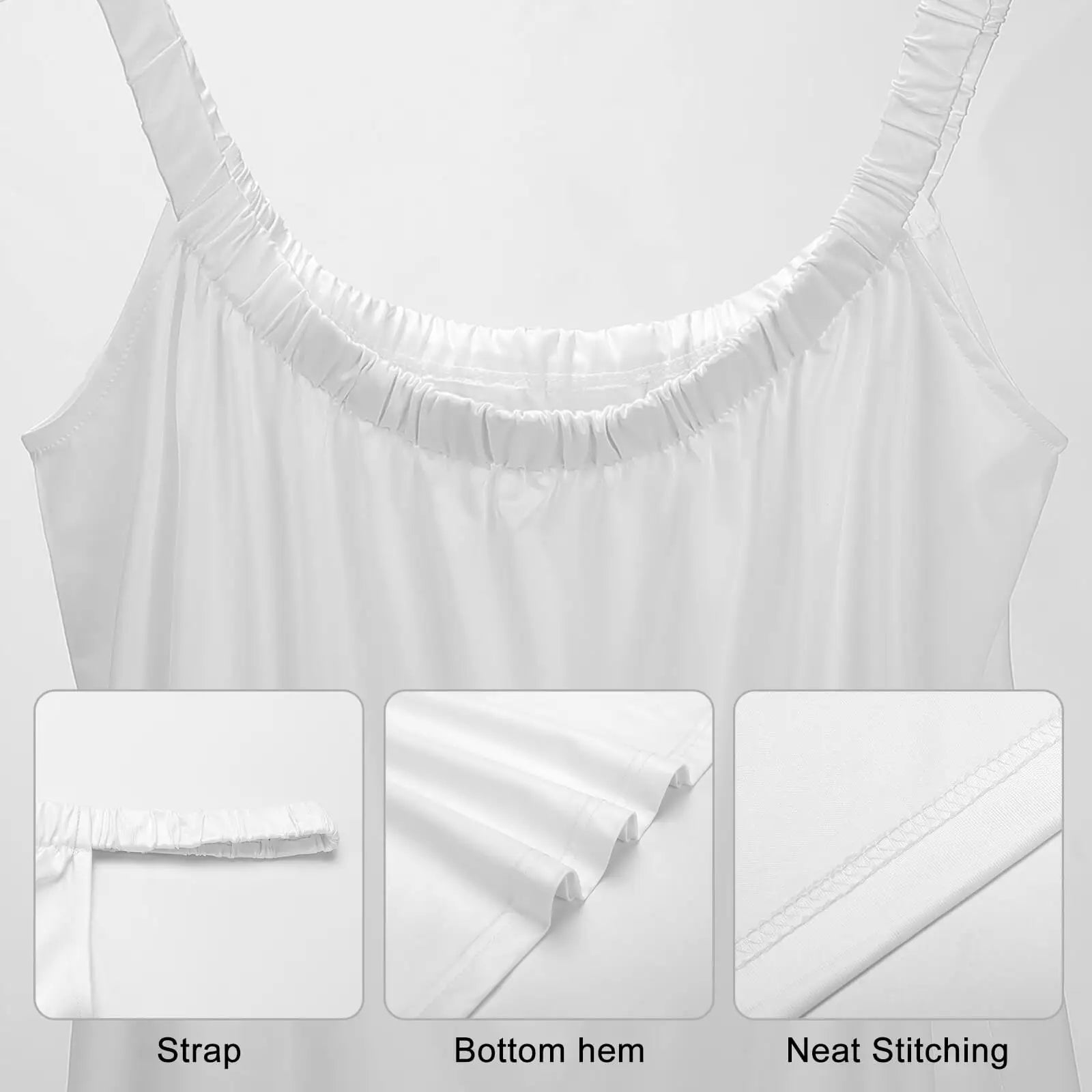 Cat Print Slip Dress For Women Beach Party Casual Summer