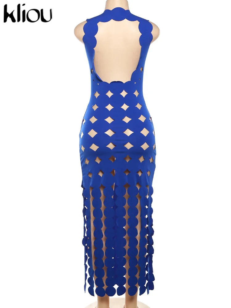 Cutout Mini Dress For Women Backless Sexy Party Club Attire