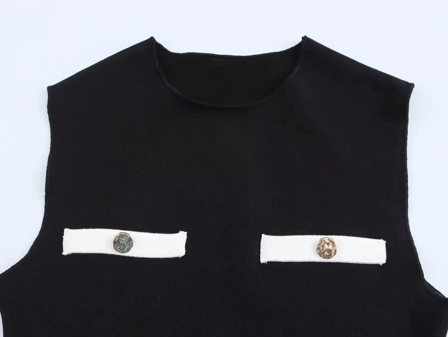 Stretch Knit Mini Dress For Women Elegant Tank Dress