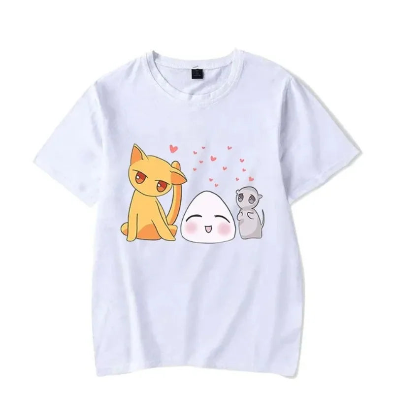 Funny Anime Fruits Basket Manga Summer Women's T-Shirt Casual Short Sleeve Round Neck Tee