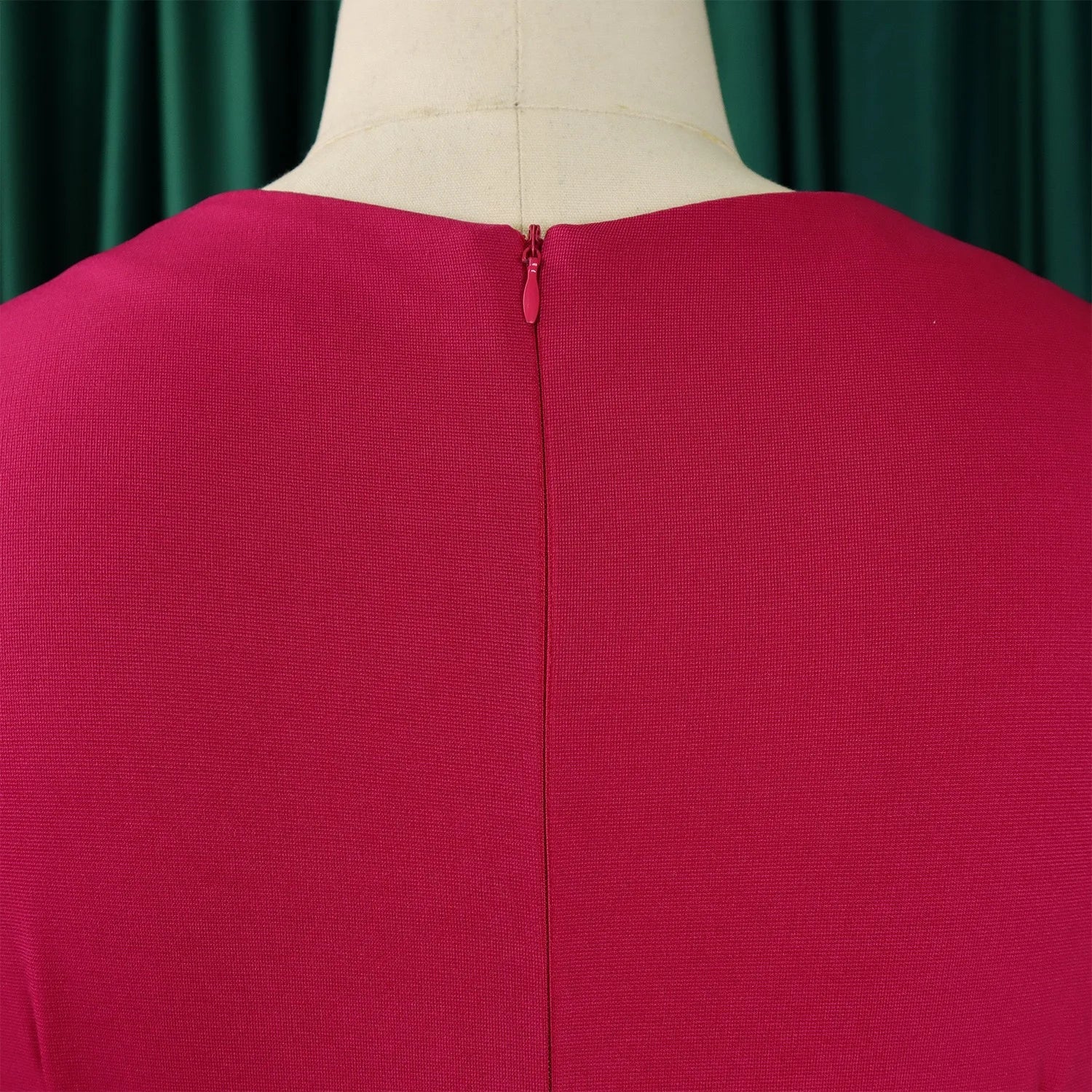 Women Square Neck Bodycon Midi Dress Belted For Work