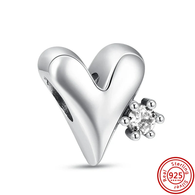 Fit Pantaro Peacock Cake Teeth Butterfly Crown S925 Silver Charms Beads Fine Jewelry for Women Gift