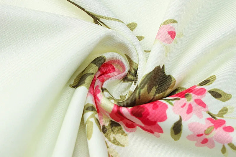 Floral Print Strap Midi Dress Bodycon Party Evening