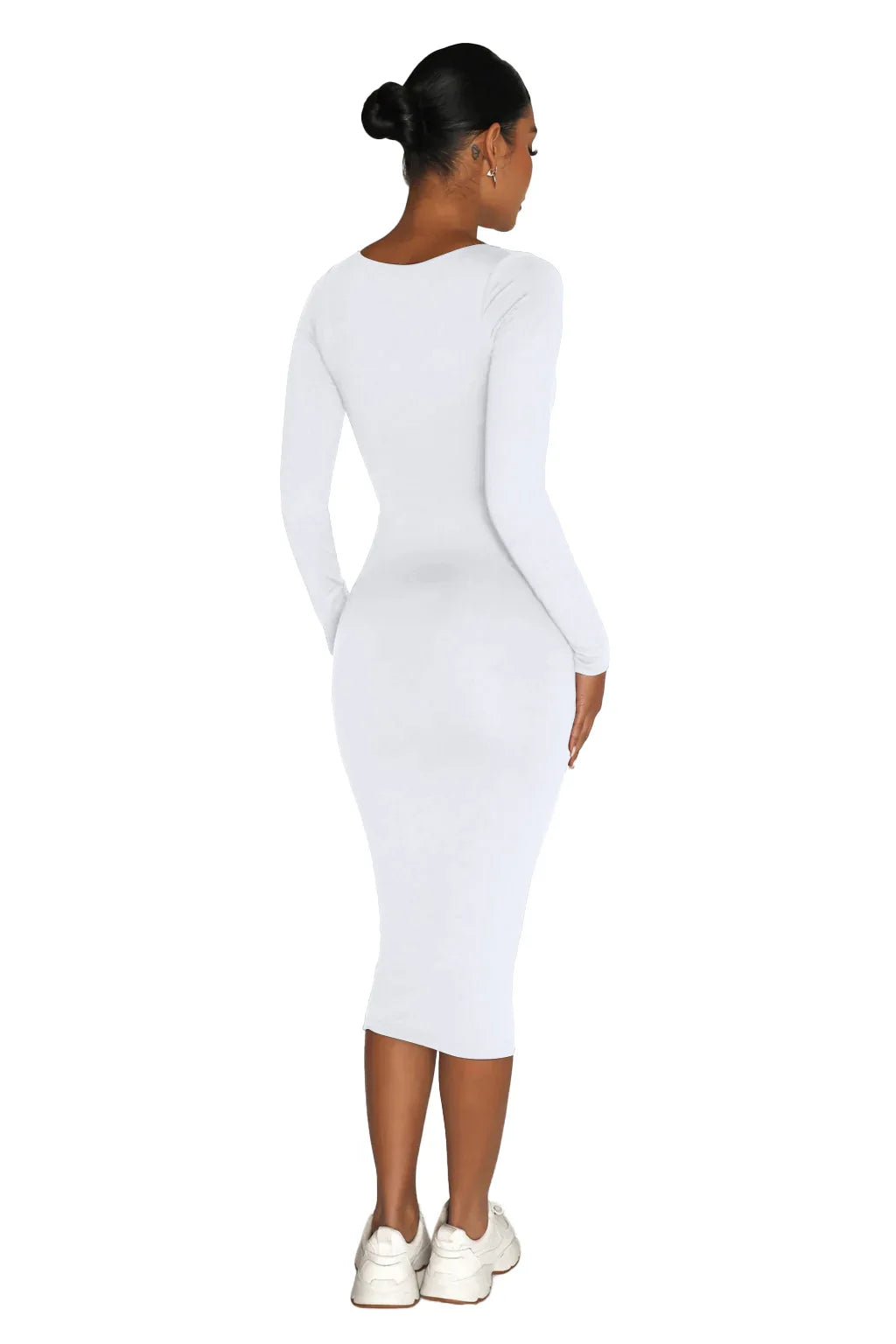 Velvet Bodycon Dress For Women Long Sleeve Party Clubwear