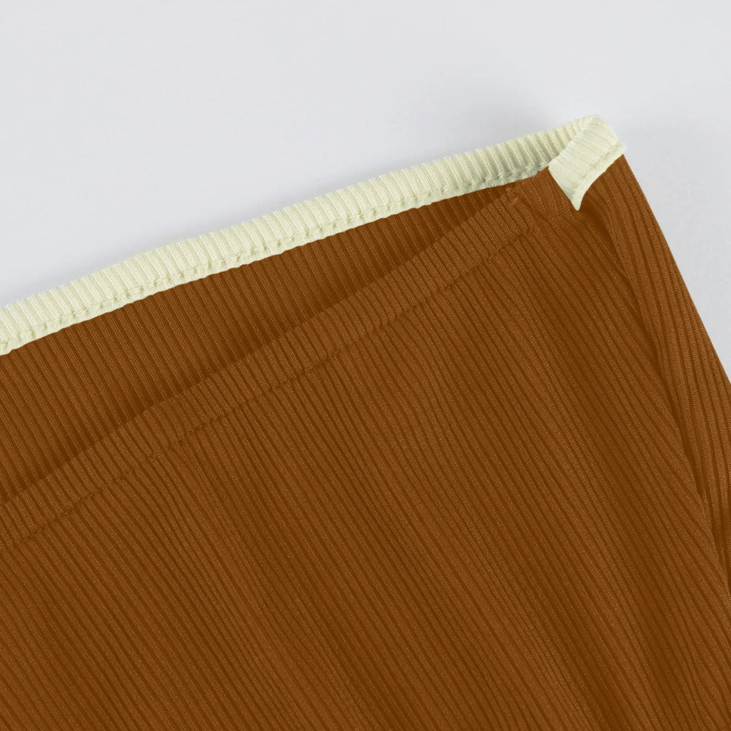 Two Piece Bodycon Crop Top Maxi Skirt Set For Women