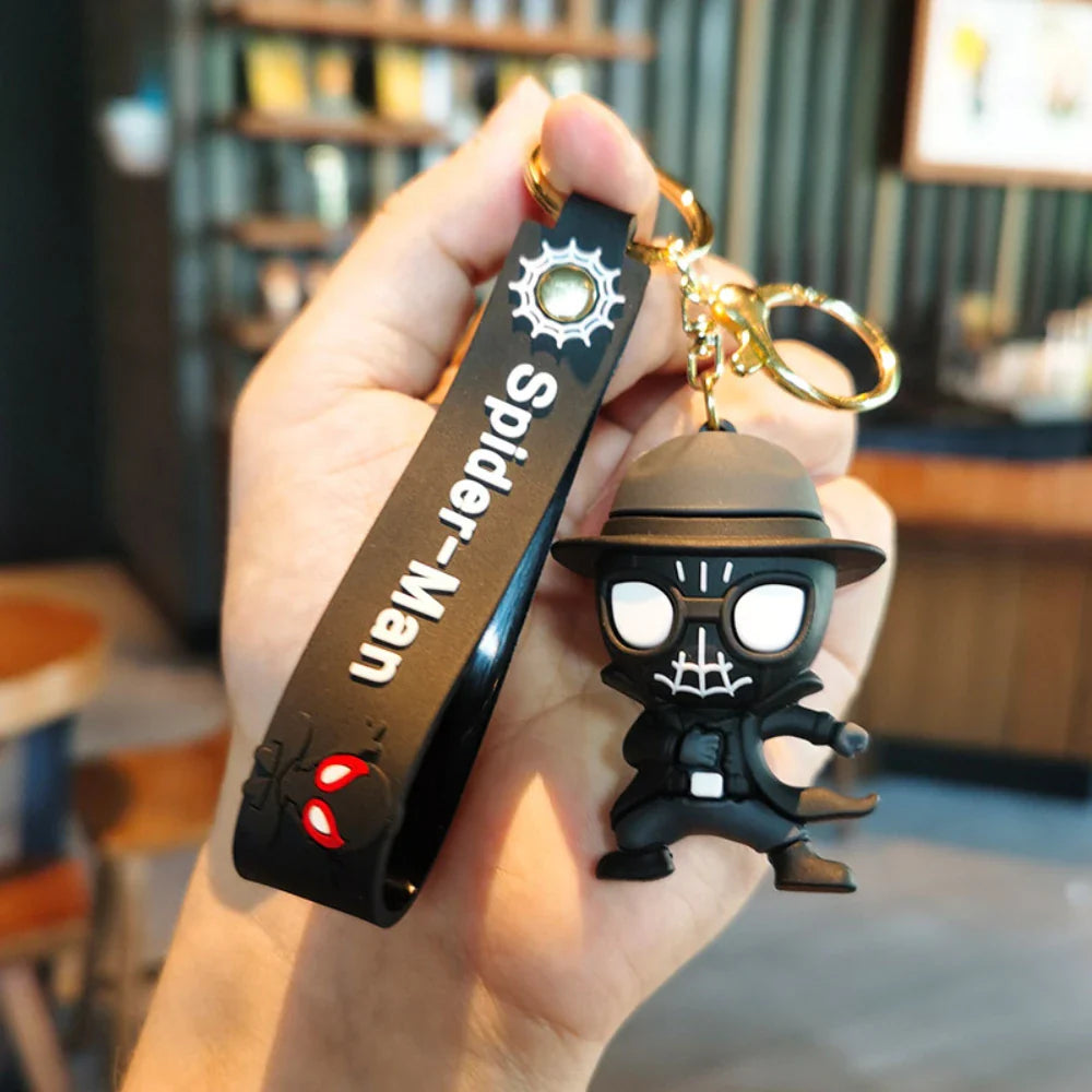 Spider-Man Keychain Cartoon Comics Pendant Jewelry Gift for Friends