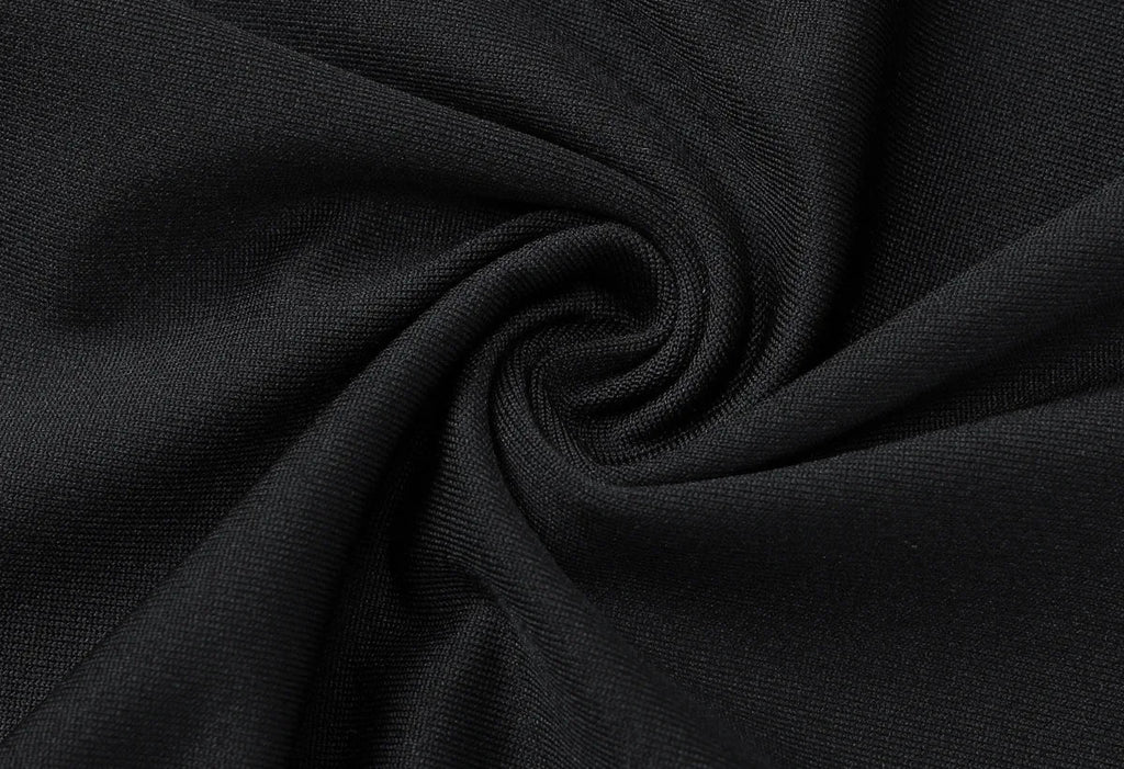 Elegant Black Pleated Maxi Dress For Women With High Waist