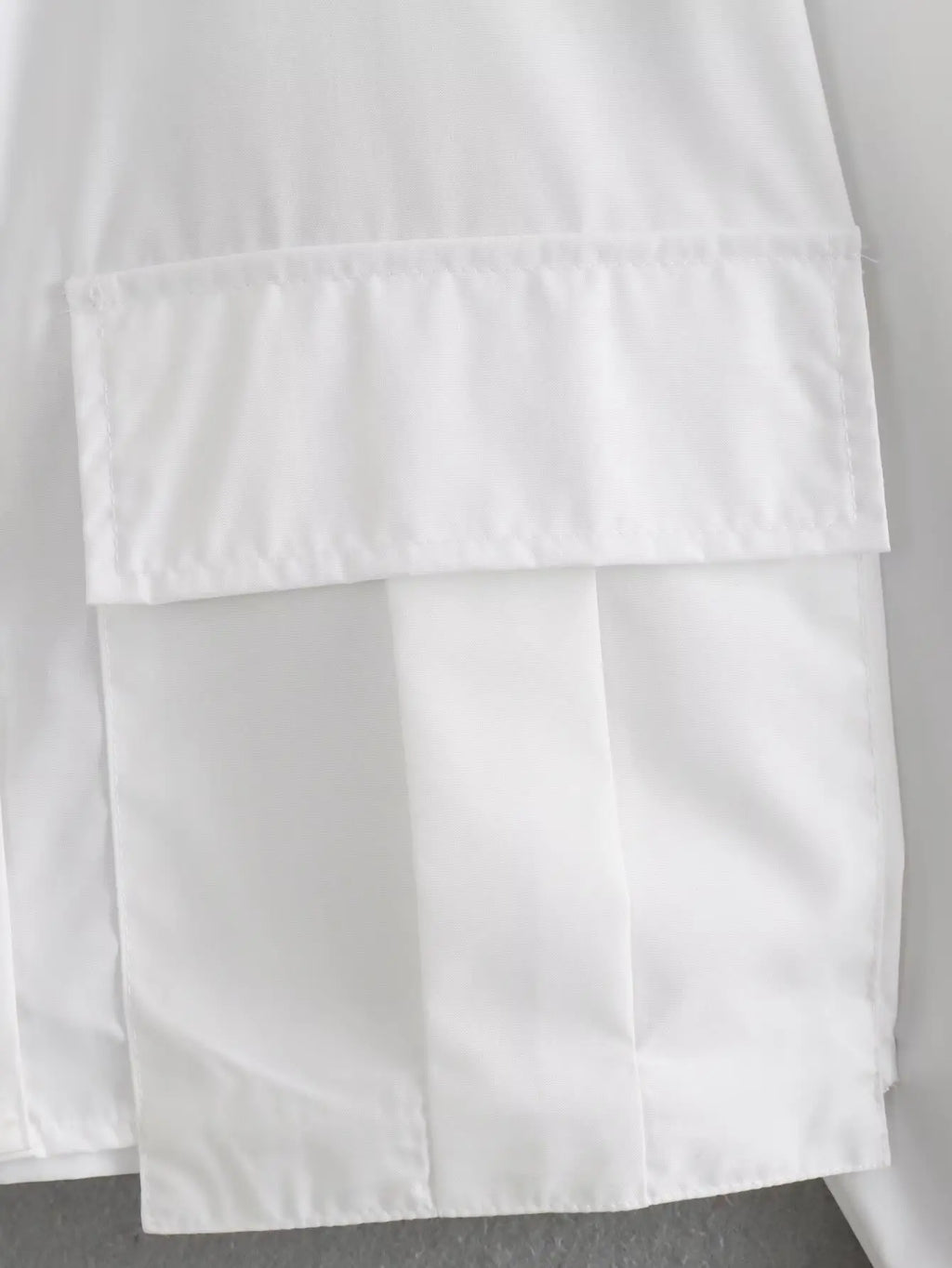 Women's Casual Long Sleeve Solid Blouse with Pockets Loose Fit Versatile Office Shirt Top