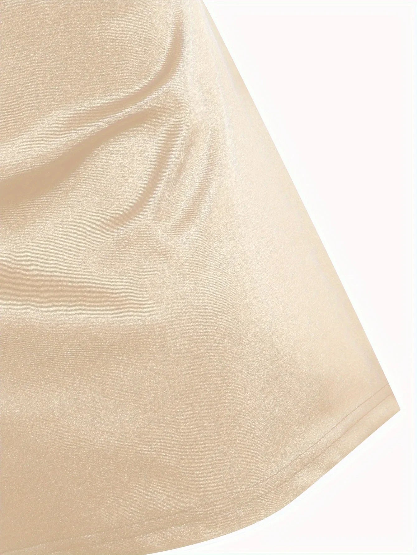 Elegant Satin Hip Suspender Dress For Women Evening Wear