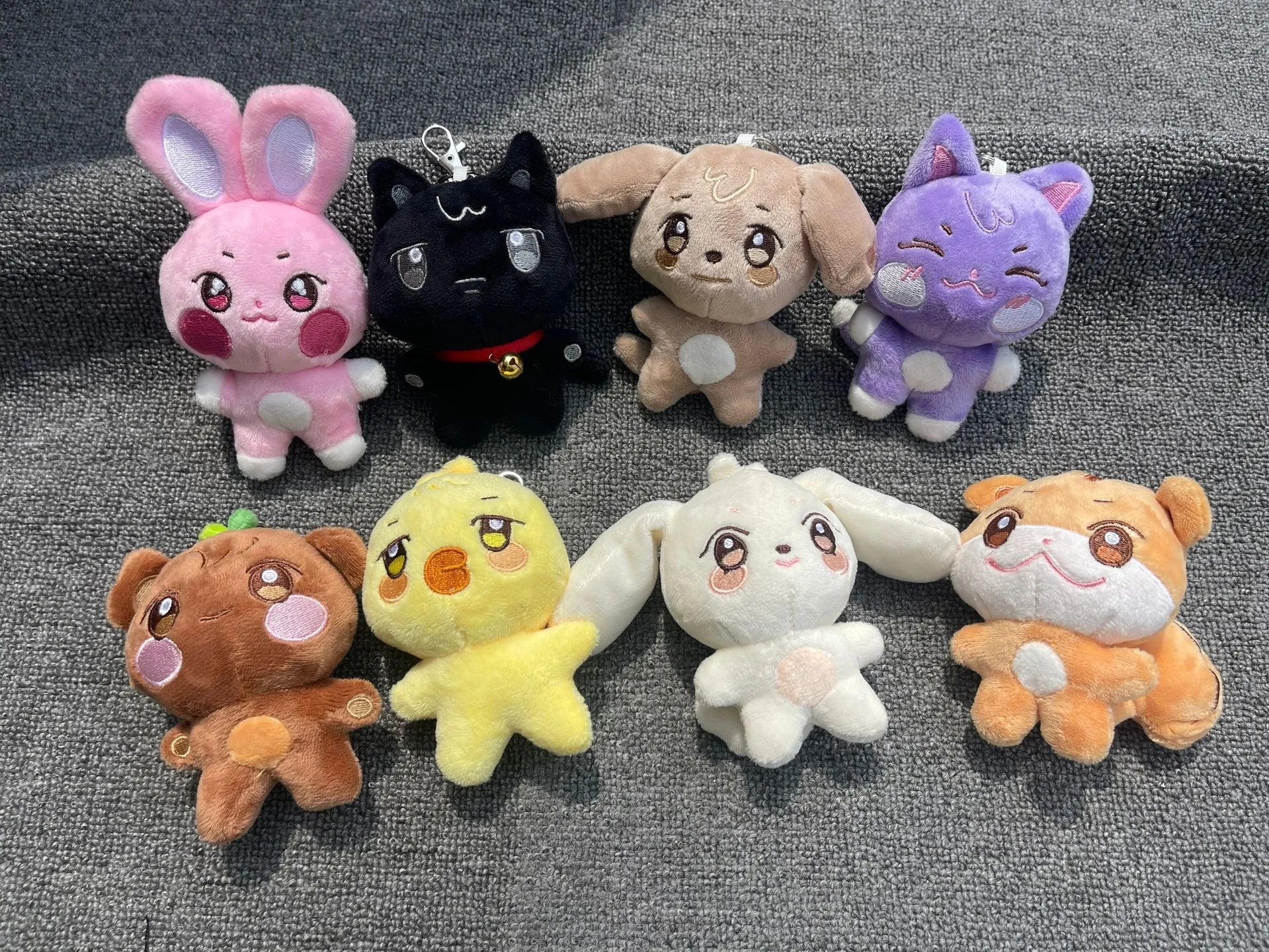 10CM Cute Plush Doll Keychain Pendant for Fans Accessories