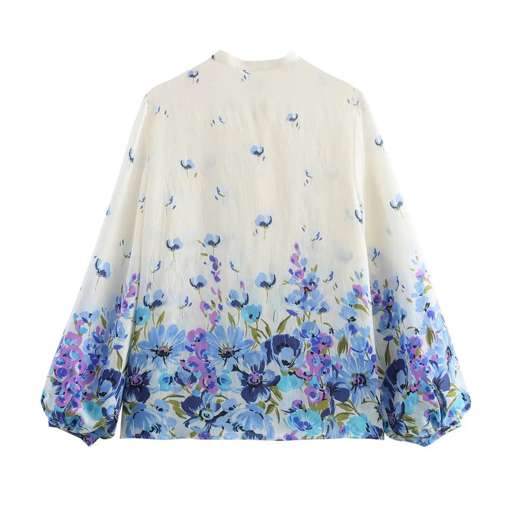 Elegant Loose Fit Women's Long Sleeve Blouse Casual Large Size Weekend Shirt with Soft Comfortable Fabric