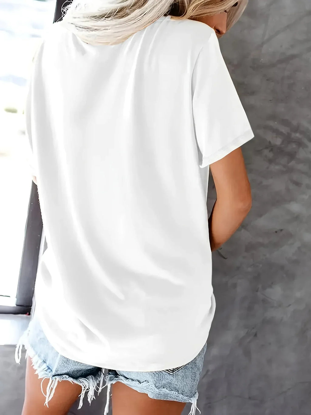 Bee Kind Belief Print Crew Neck T-Shirt for Women Casual Loose Short Sleeve Summer Top