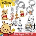 Disney Stitch Minnie Mouse Dangle Charms for Pandora Bracelets Silver Jewelry Making