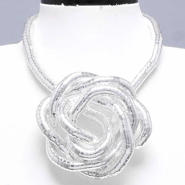 5mm 90cm Iron Flexible Twisted Snake Chain Necklace in 12 Vibrant Colors