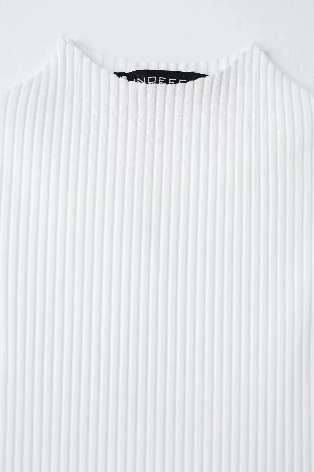 Pink Backless Mini Dress With Turtleneck Sleeveless Party