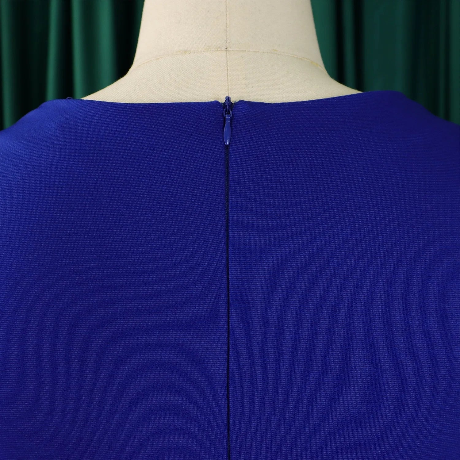 Women Square Neck Bodycon Midi Dress Belted For Work