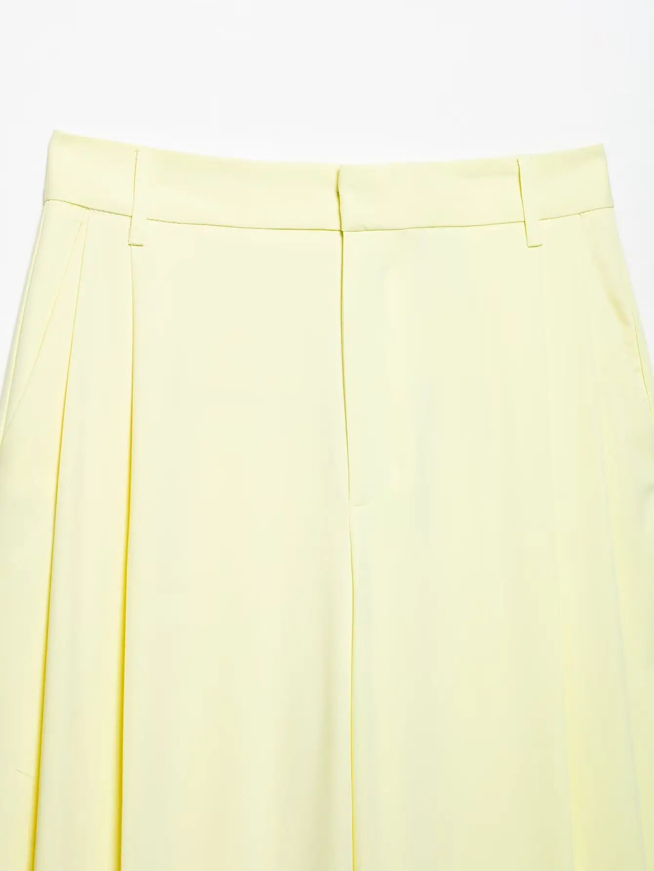 Summer Women's Halter Neck Pant Suit Set with Crop Top and High Waist Wide Leg Pants